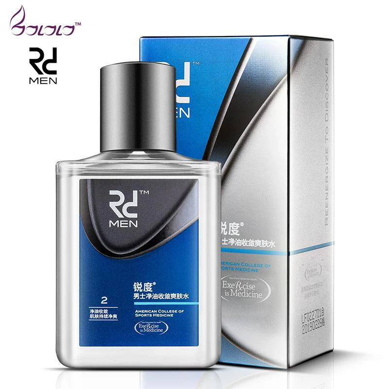 Rd men oil control moisturizing toner 100ml men's Aftershave skin toner