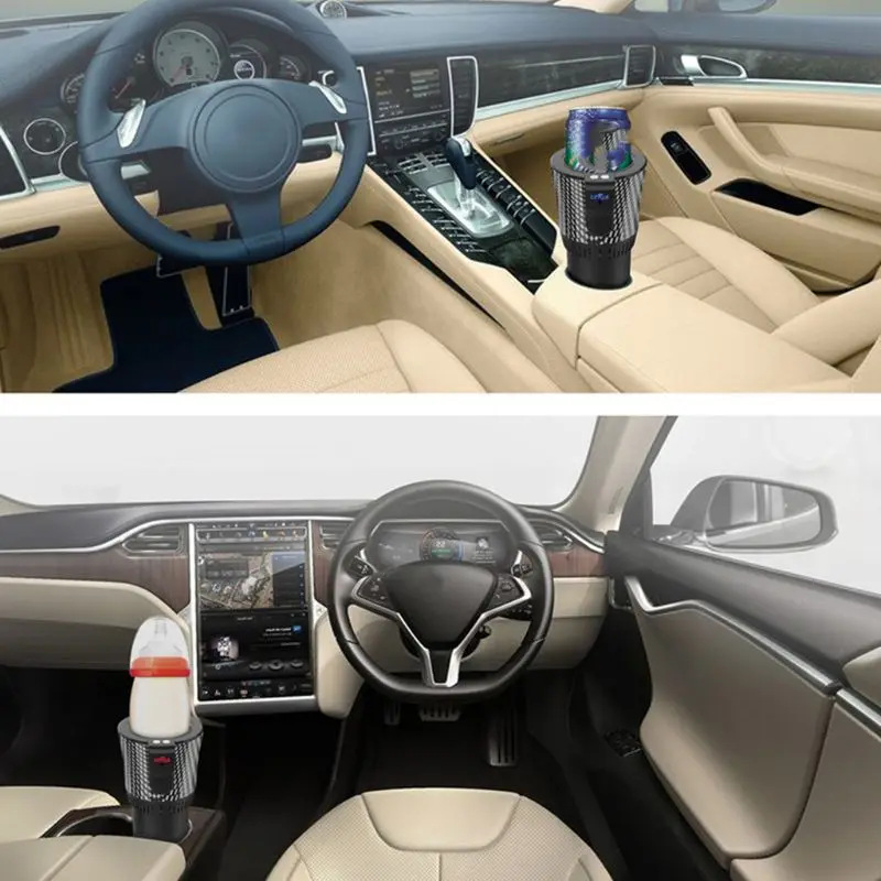 Kopen Premium 2 in 1 Auto Cup Warmer Cooler Smart Auto Cup Beker Houder | Perfecte Auto Glashouder voor Commuter Road Tripper Aanwezig