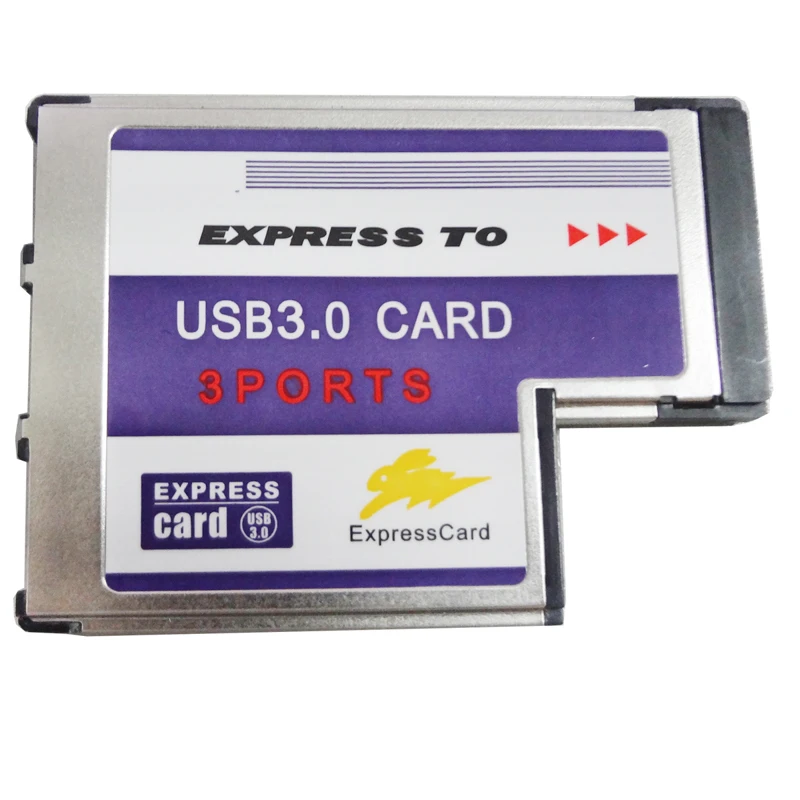 3 Порты и разъёмы Скрытая внутри USB3.0 Для Expresscard Express Card 54 54 мм Expresscard ноутбука адаптер конвертер Фреска логики Чипсет FL1100