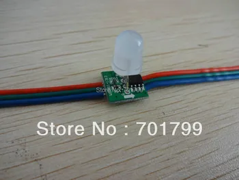 

DC5V WS2811 pixel node,50node a string, non-waterproof,SIZE:13mm*13mm