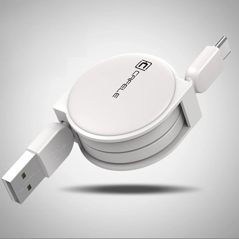 CAFELE Type C кабель для передачи данных USB зарядный Huawei Honor 10 9 P10 Xiaomi Mi 6 5S Выдвижной