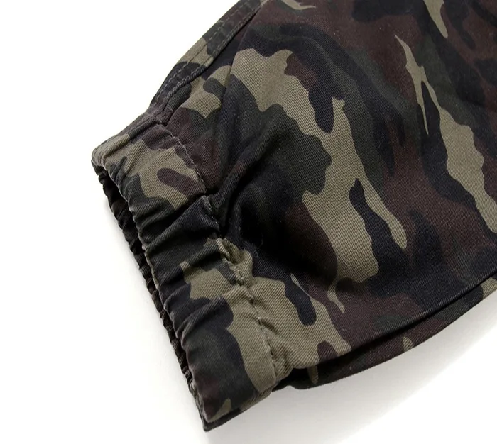 Для мужчин camo cargo jogger Штаны назад хип Письмо Печатные camo joggers