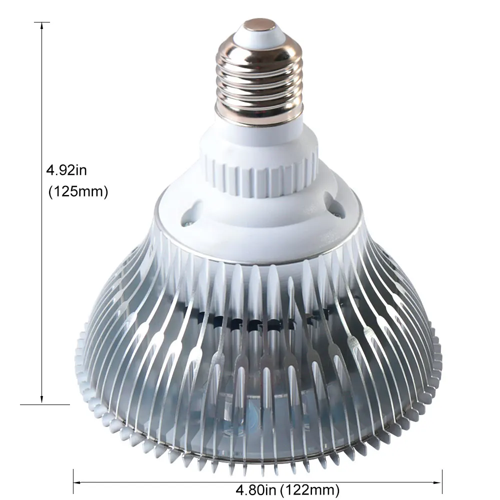 54 Вт E27 Светодиодный светильник для выращивания фитолампа красный синий светодиодный светильник для выращивания растений для гидропоники теплицы овощей