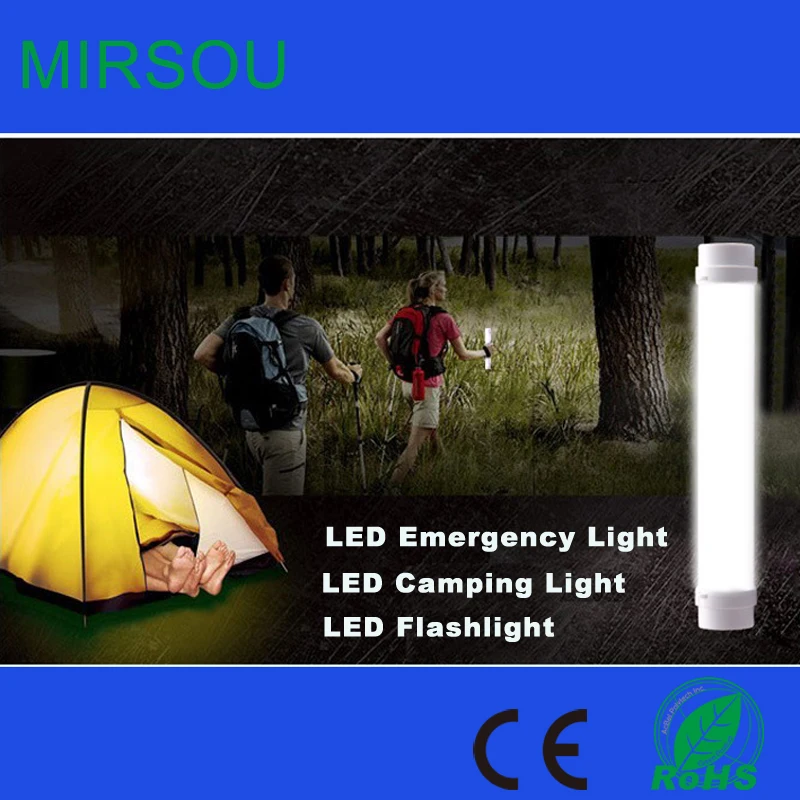 

MIRSOU Portable Light Rechargeable LED Camping Light Flashlights Torches Lamplight Emergency Light