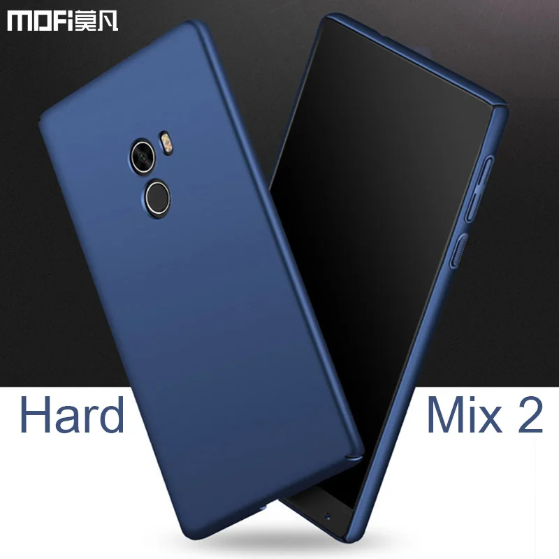 Для Xiaomi mi mix 2 Чехол Жесткий для PC чехол mix2 аксессуары крышка синий красный Капа funda
