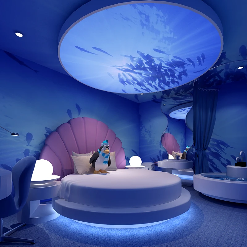 Ozeanthema schlafzimmer