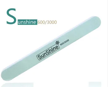 

Hot 14pcs/lot Fashion Article Nail File Polish Buffing Wax Double Sided Frosted Professional Manicure Nail Tools Free Shipping