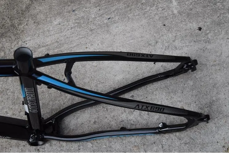 Cheap Kalosse 4colors Tapered 44mm/56mm  XC/AM  MTB frame   27.5*17inch frame  Mountain bike  7005   alloy frame  27.5er  10.1 18