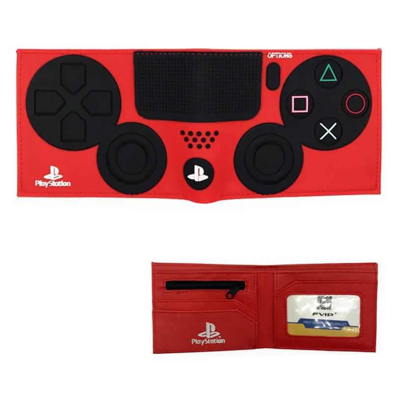 MaDonNo Game PlayStation 4 Wallet With Coin Pocket ID Card Holder 3D