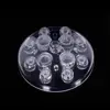 100 PCS Plastic Disposable Microblading Tattoo Ink Cups S/M/L Permanent Makeup Pigment Clear Holder Container Cap 4