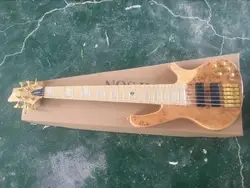 free shipping electric bass top quality 6 Strings natural ash bass gold hardware EMG active pickups Electric Bass Guitar free shipping electric bass top quality 6 Strings natural ash bass gold hardware EMG active pickups Electric Bass Guitar