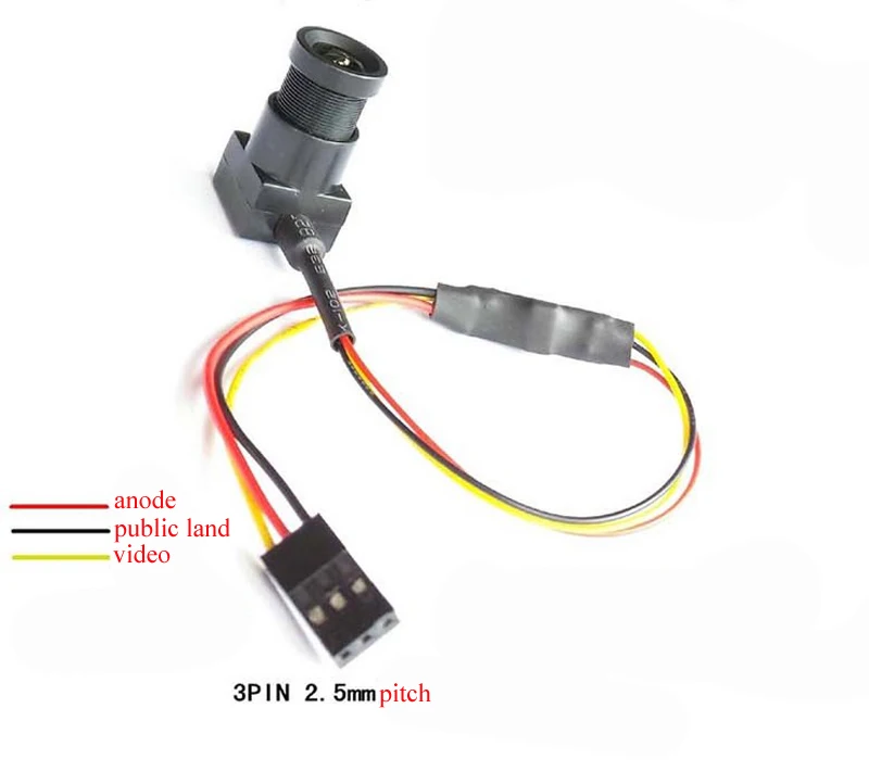 1 шт. FPV Аэрофотосъемка камера 700TVL 5-12 в PAL/NTSC 3 6 мм широкоугольный объектив камеры