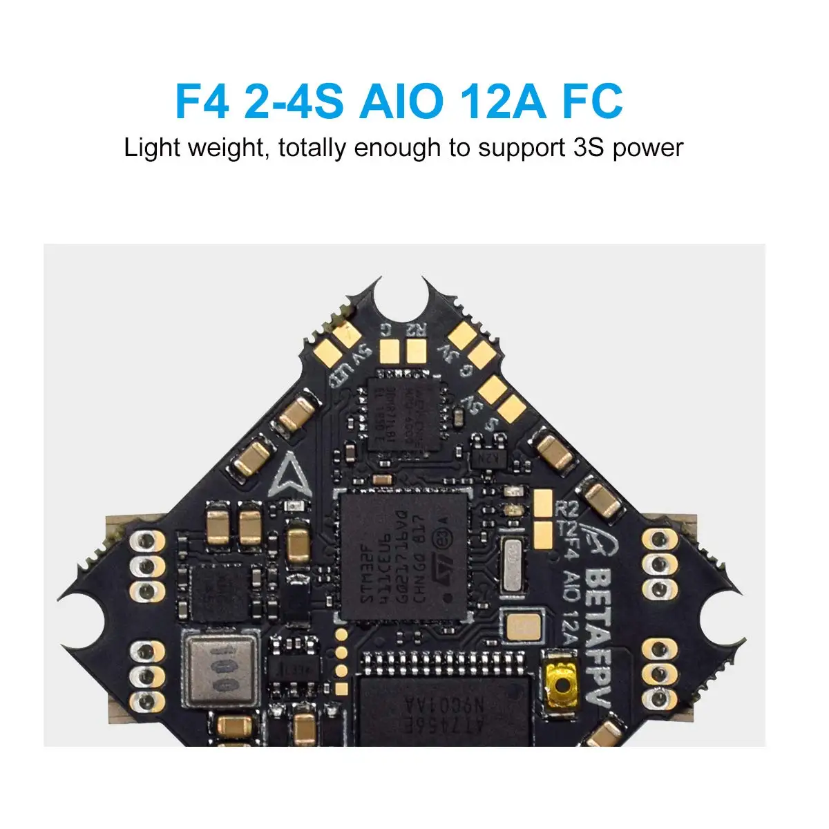 HX100 100 мм 2-3S FPV гоночный Квадрокоптер из углеродного волокна с F4 2-4S AIO 12A FC Runcam Nano V2 камера OSD умный аудио мотор Радиоуправляемый Дрон