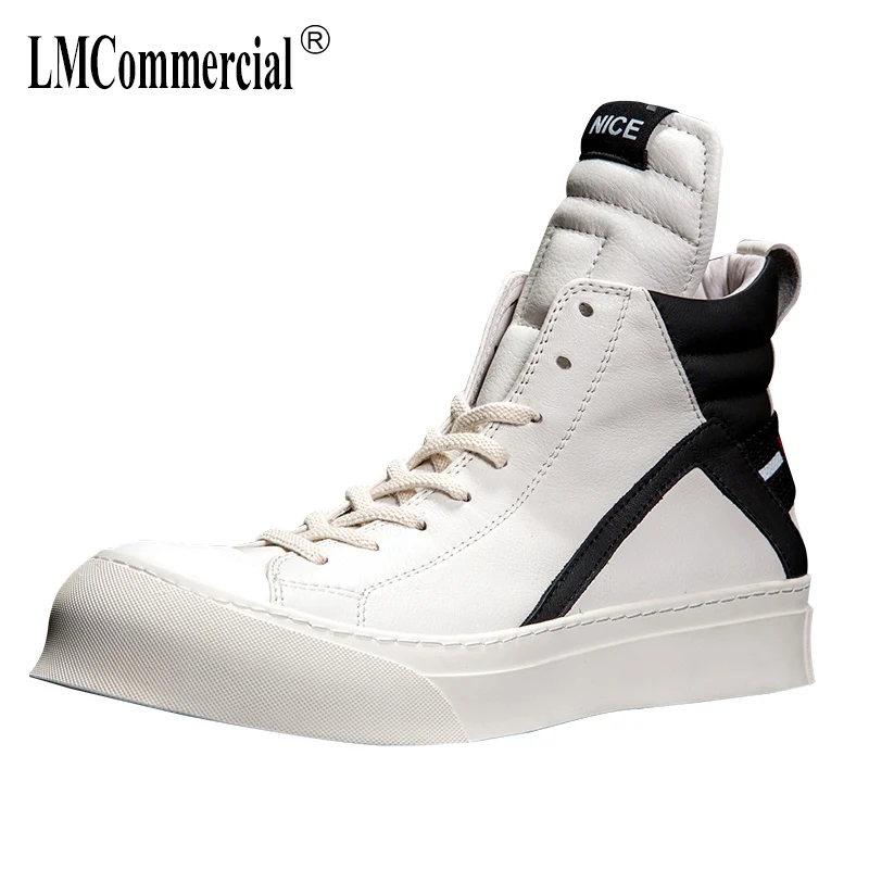 

high-top shoes men autumn winter British retro Genuine leather Martin boots all-match cowhide short boots men's Chelsea boots