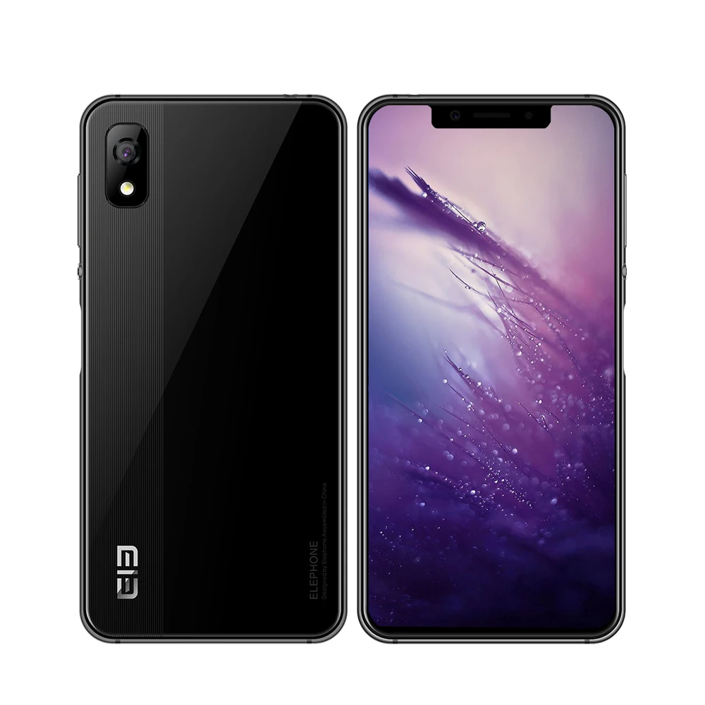 Оригинал Elephone A4 Android 8 1 смартфон 4G 5 85 ''HD 19:9 + Экран 8MP Cam MTK6739 4 ядра ГГц 3 ГБ 16