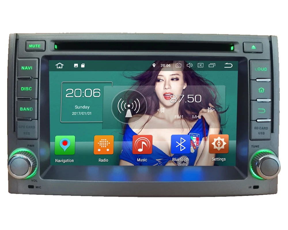 Clearance KLYDE 4G Octa Core Android 8.0 7.1 6.0 4GB RAM Car DVD Multimedia Player GPS Navigation For Hyundai H1 iLoad Starex 2007-2014 0