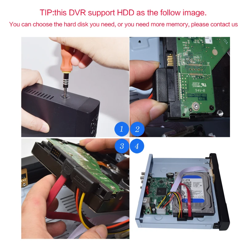 16CH 5в1 XVI AHD DVR Поддержка CVBS TVI AHD аналоговые ip-камеры HD P2P Облако H.264 VGA HDMI видео рекордер RS485 аудио