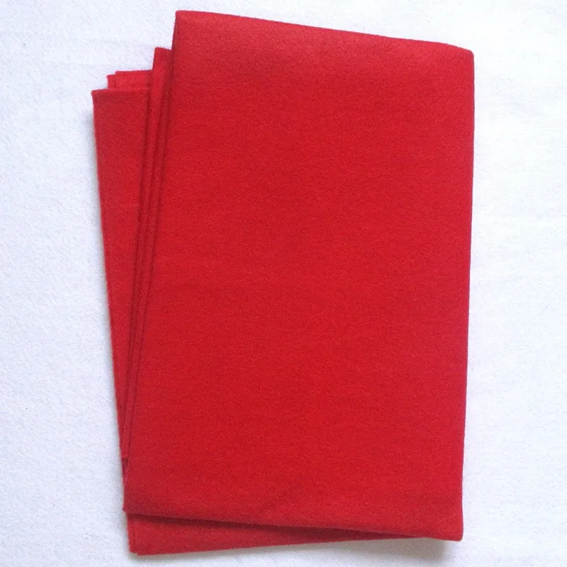 90X92CM Can Choose Color Soft Felt 1.5mm Thick Felt DIY Fabric Handmade Non-woven Felt Craft Soft Plain Fabric 1 Sheet 15