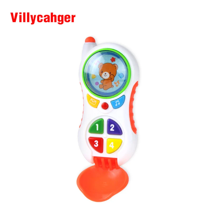 Musical Phone Toy Sound Learning Study Educational Toys for Toddler Baby Kids 