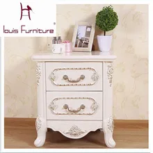 Европейская деревянная мебель для спальни прикроватная тумбочка с Лидер продаж лучшее качество