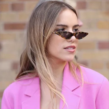 

2018 Fashion Design small Triangle Cat Eye Women Sunglasses Classic Glasses Design For men Retro UV400 CY003