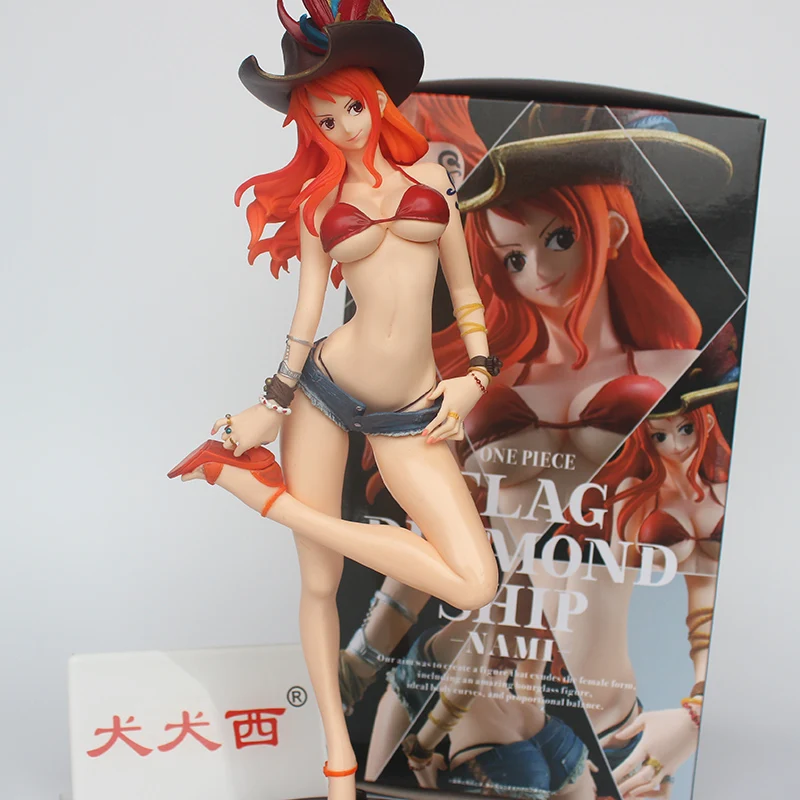 

Anime One Piece Nami Sexy pirate Ver. pvc Action Figure 27 cm
