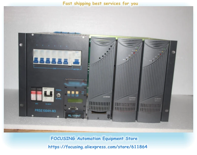 

Power supply PRSE1004H-M3 machine with two SMPS1004H power modules