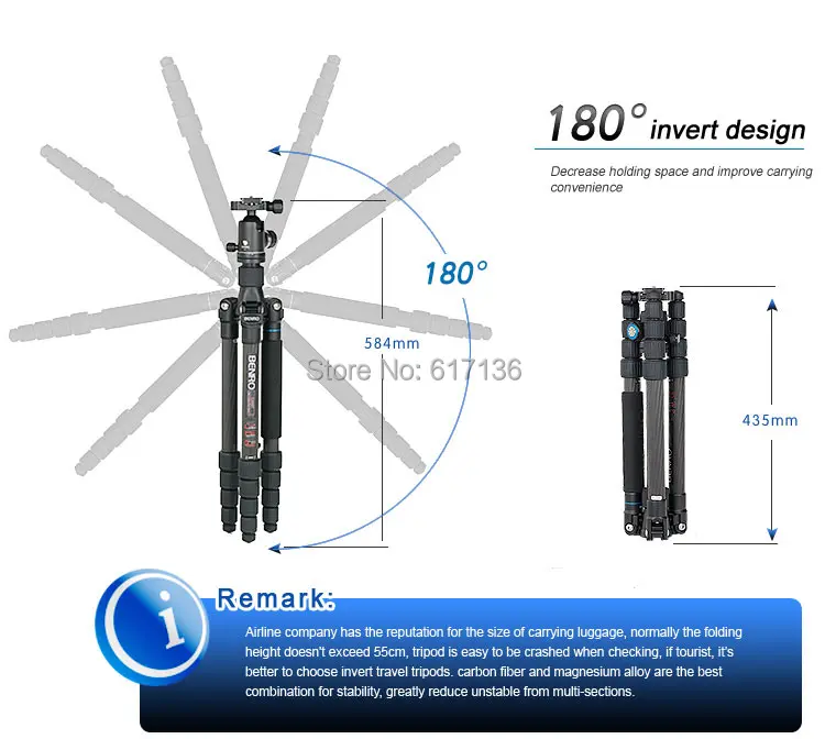 Benro C2692TV2 Tripod 16