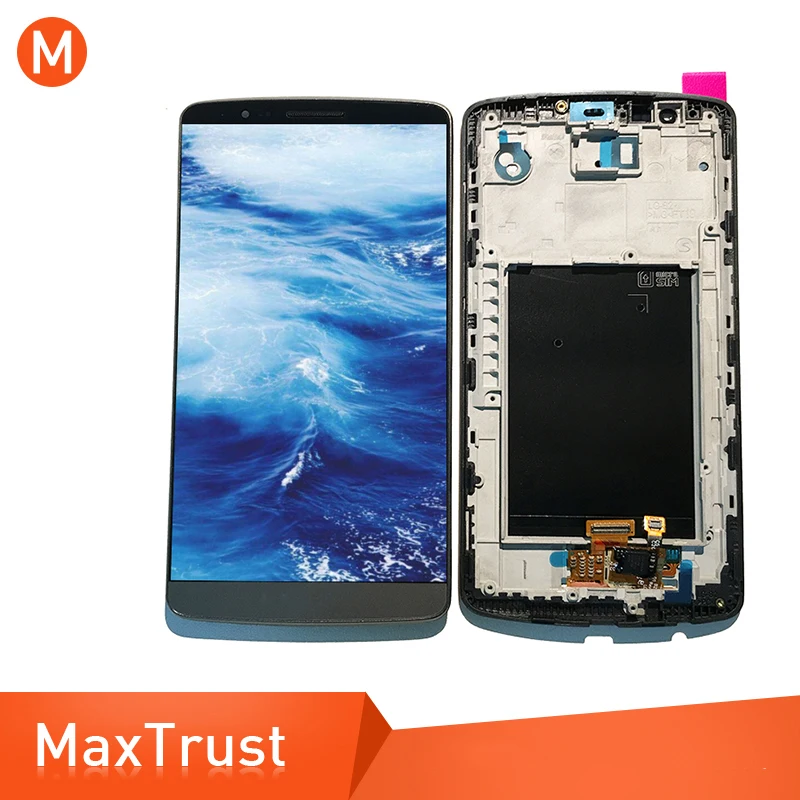 Top Quality 5.5'ɿor LG G3 D855 D850 D951 LCD Display And Touch Screen Digitizer With Frame Assembly | Мобильные телефоны и