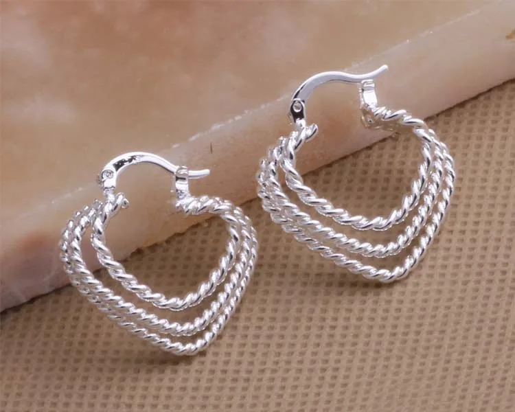 Hot Hoop Earrings Irregular Rhombus Brincos Hoop Earrings Irregular Rhombus