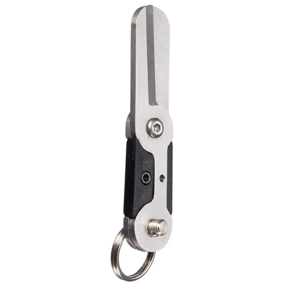 

Pocket Outdoor Tool Keychain Stainless Steel Mini Survival Spring EDC Scissor