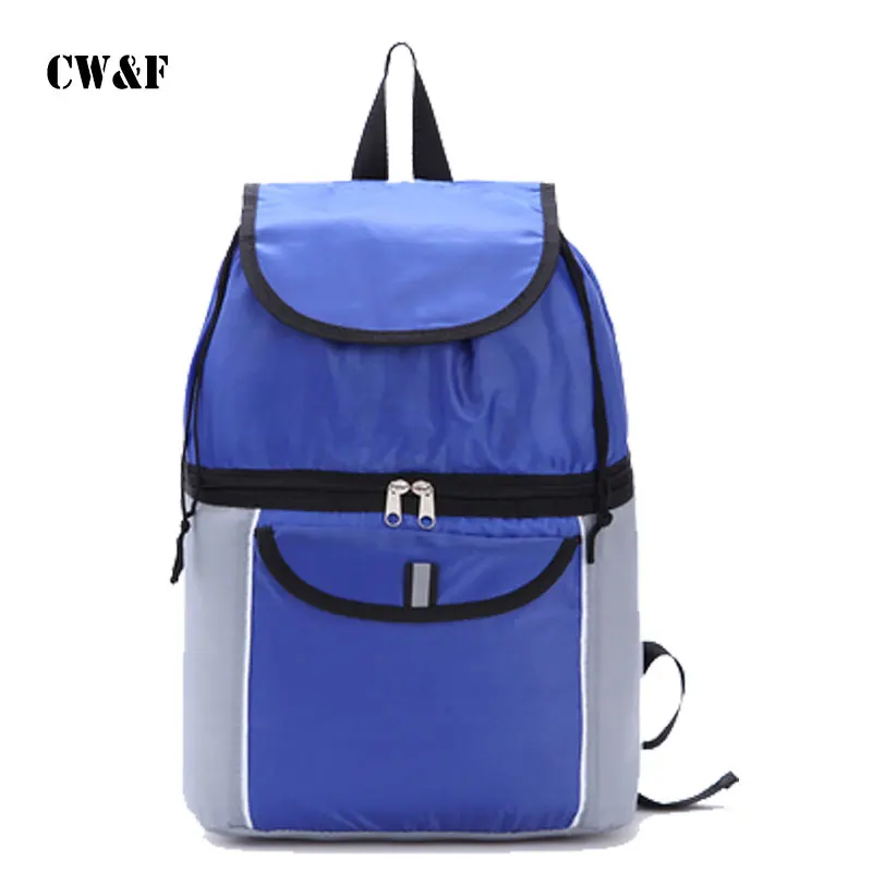 

2018 big bule Thermal Bag For Mother & kids Genuine Car Lunch Cooler Bag Refrigerator Bolsa Termica