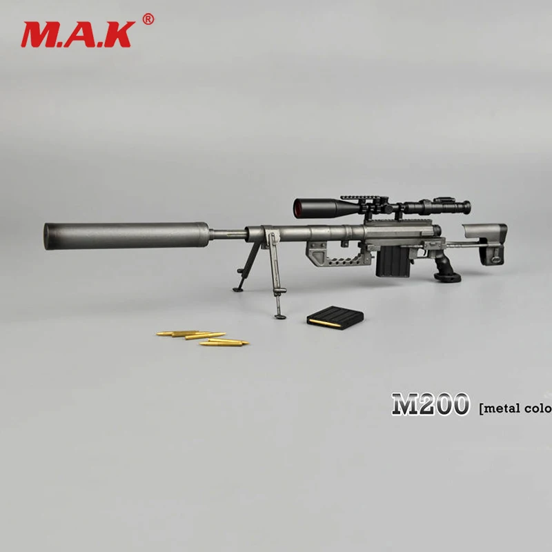 1:6 1//6 Scale Machine Gun Sniper Rifle AK47 Weapon Model Fit 12/" Action Figure