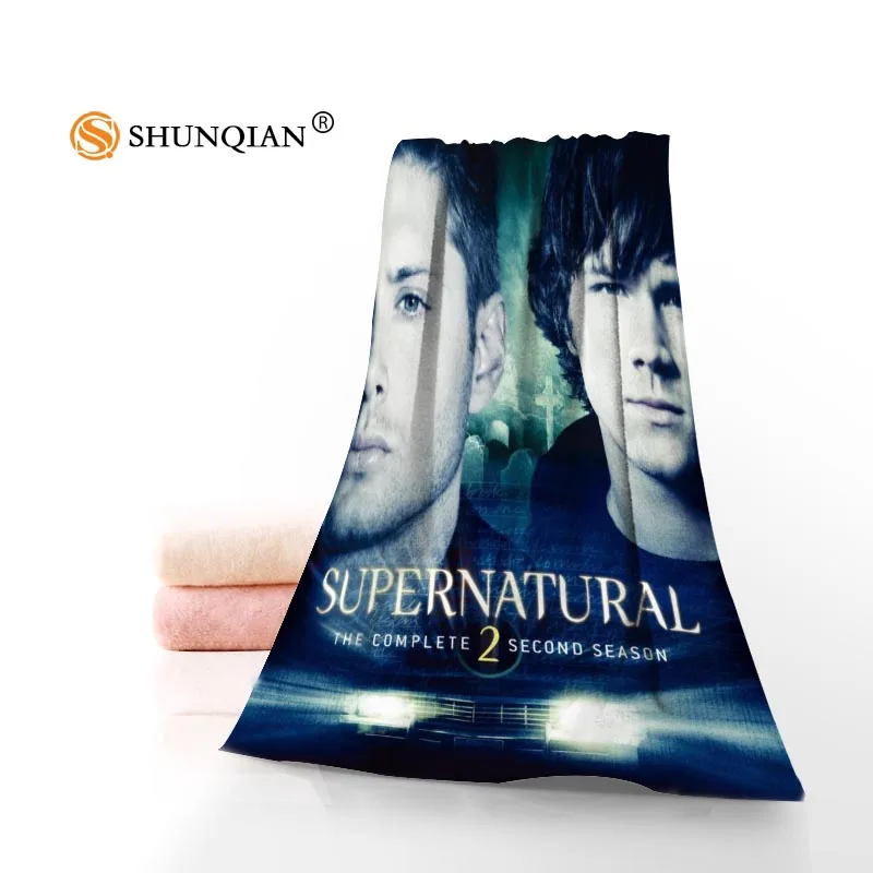 New Supernatural Towel Printed Cotton Face/Bath Towels Microfiber Fabric For Kids Men Women Shower Towels