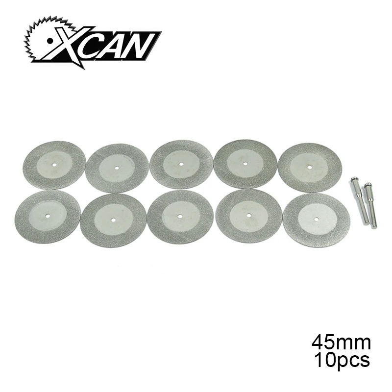 10 Pieces Diamond Saw Blade Diameter 30mm and 2 Pieces Mandrel Rotary