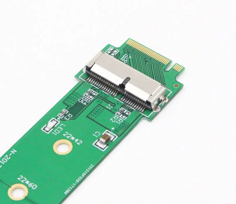 Адаптер для жесткого диска SSD M2 к M.2 NGFF PCIE X4 адаптер Apple MacBook Air Mac Pro 2013 2014 2015 A1465 A1466