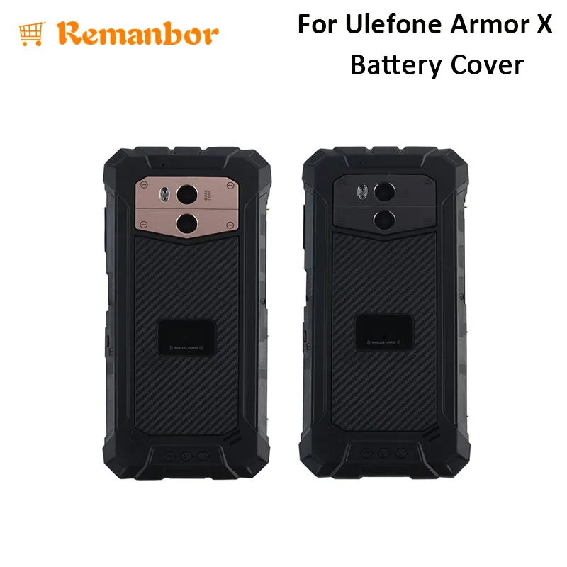 Remanbor для Ulefone Armor X крышка батареи с излучающей пленкой Замена тонкий защитный