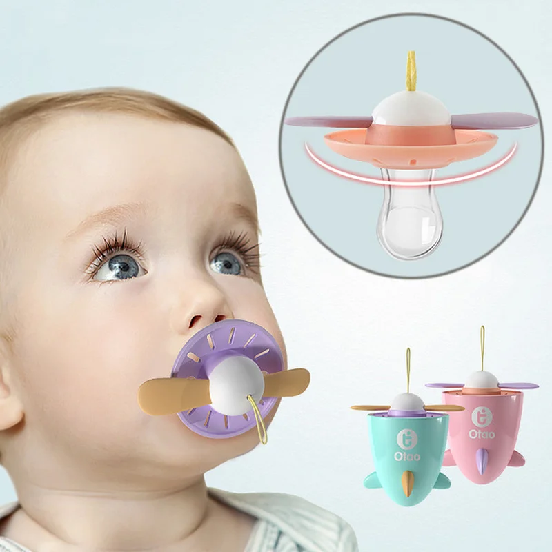 

Food Grade Silicone novel cute Baby Pacifiers Nipple Teethers Toddler Pacifier Orthodontic Soothers Teat ( Flying dream )