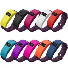 500 шт./лот, умные аксессуары, силиконовый чехол из ТПУ для Fitbit Charge HR с функцией пылезащитного разъема