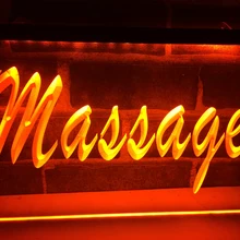 LK137-массаж услуги дисплей светодиодный неоновый свет вывеска домашний декор ремесла