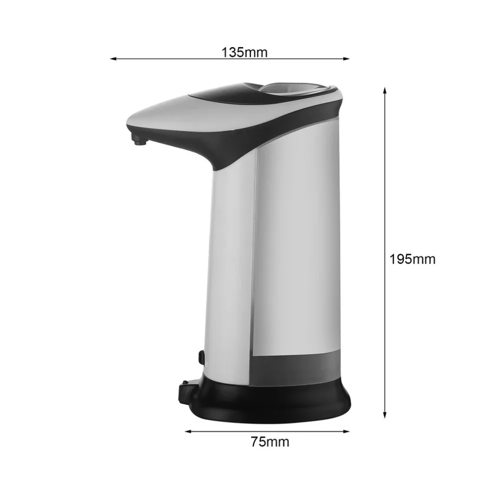 Infrared automatic Soap Liquid Dispenser Touchless ABS Auto Dispensador 420ml Smart Sensor Sanitizer Children Kitchen Bathroom