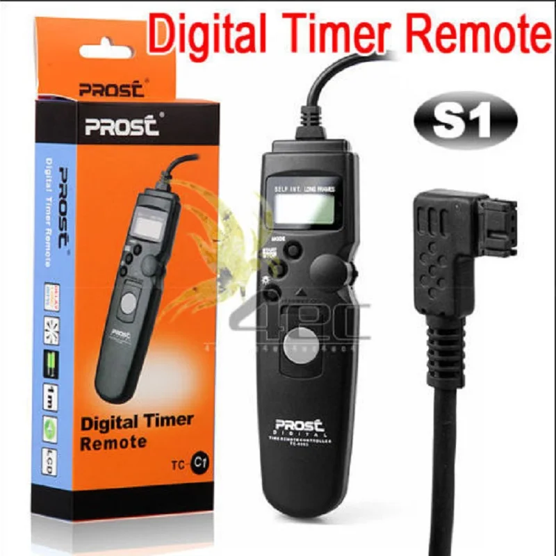 

PROST Intervalometer Timer Remote Cord Shutter Release for SONY A33 A55 A65 A77 A450 A500 A550 A560 A580 A700 A850 A900 Camera