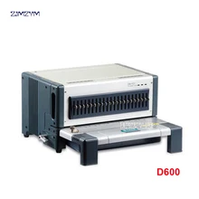 Электрический перфоратор и переплетная машина все в одном, гребень, переплетная машина и проволочная переплетная машина комбинированный, сверхмощный D600 S600