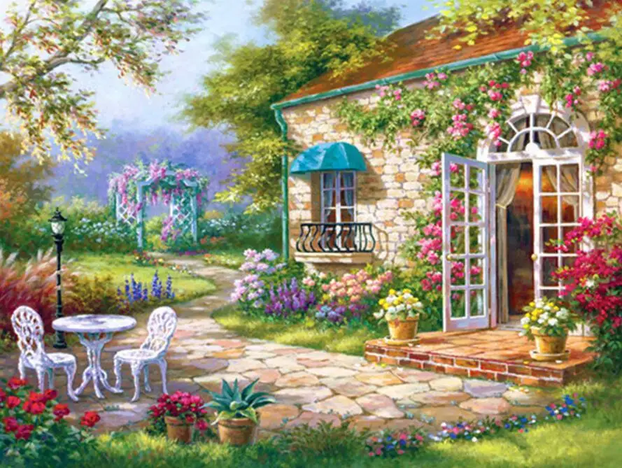 

5D DIY full Square drill Diamond painting Cross stitch Rhinestone diamond embroidery Mosaic Home decor