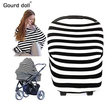 Gourd Doll-Cubierta protector para privacidad de la lactancia, bufanda para el asiento del cochecito del bebé mientras la madre amamanta el niño