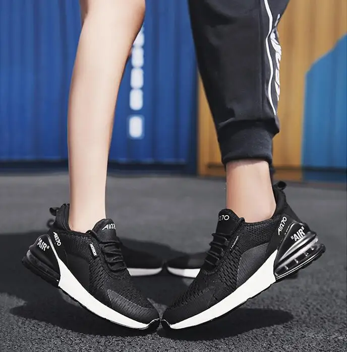 

Running Shoes for Men 2018 Summer New Men Sneakers Lace Up Low Top Jogging Shoes Man Athletic Footwear Breathable size 35-45