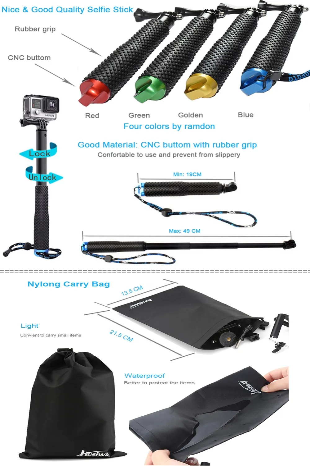 Monopod & Nylong Bag