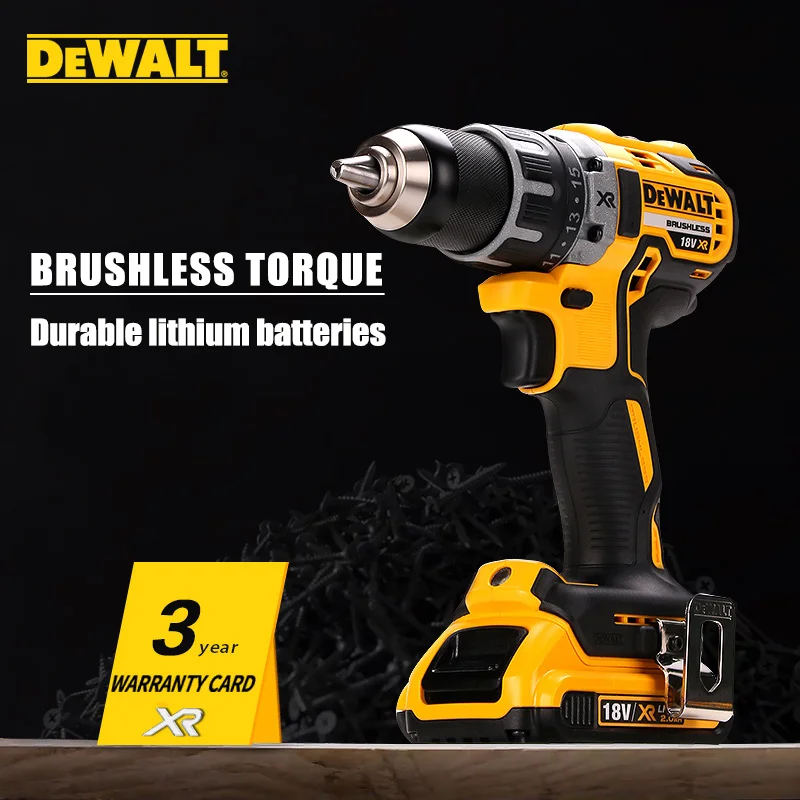 Dewalt DCD791/777 Brushless Lithium Electric Drill 18V Electric Screwdriver Rechargeable