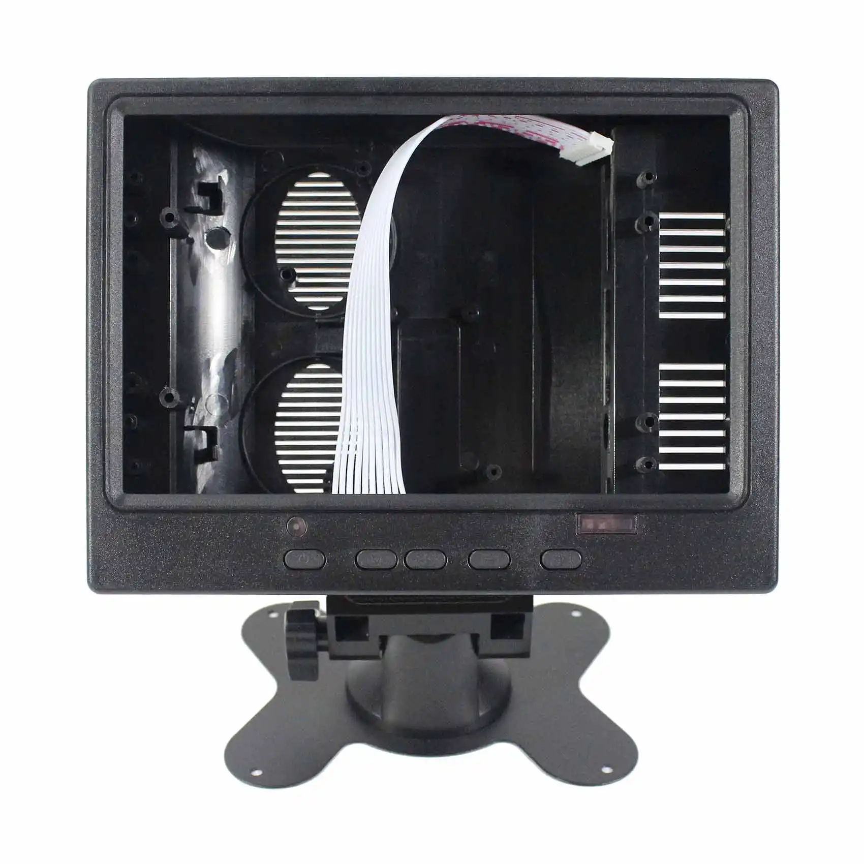 Plastic case black for DIY 7inch AT070TN90 AT070TN92 AT070TN93 800x480