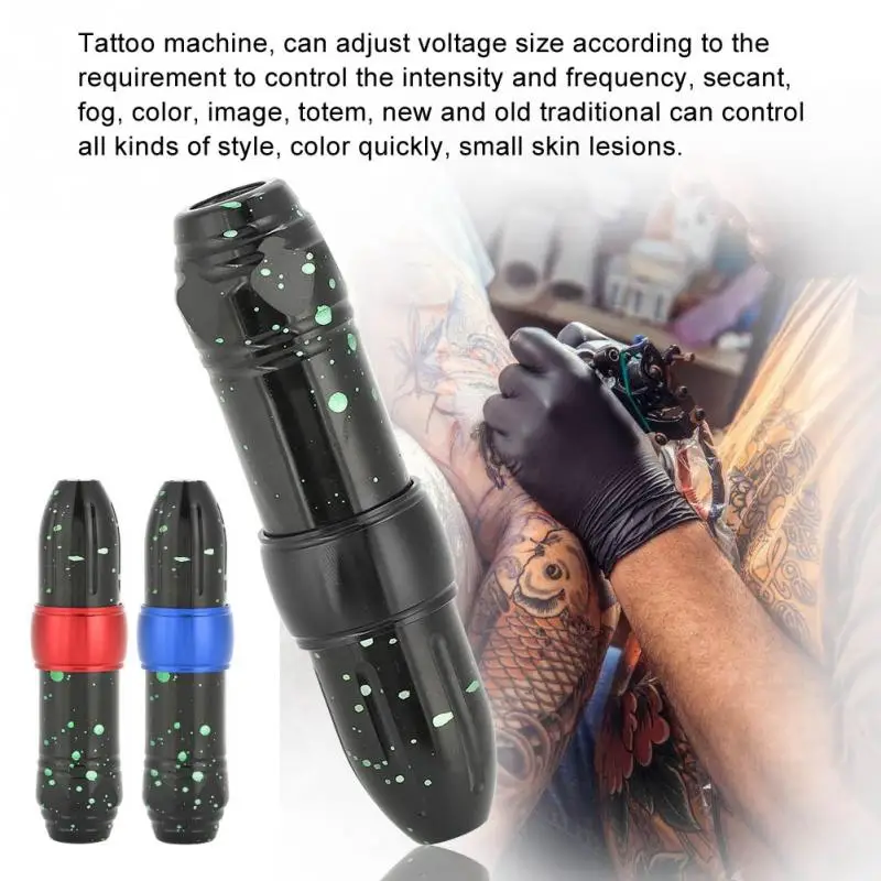 

New Rocket Motor Tattoo Body Eyebrow Pen Rotary Machine Coloring Permanent Makeup Tattoo Gun Cartridge Tattoo Equipment